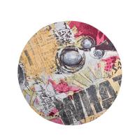 FLACHWEBETEPPICH Cosima 160x160 cm - Multicolor, Textil (160/160cm) - Gino Falcone