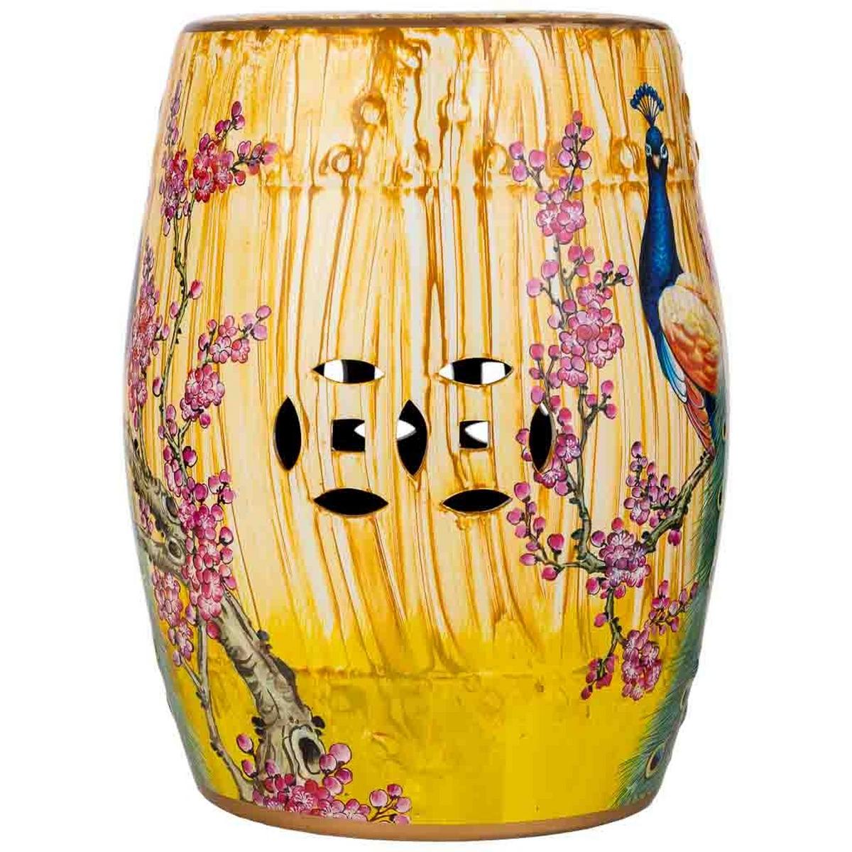 HOCKER, 33x45cm - Multicolor, Keramik (33/44.5/33cm) - Wanderlust