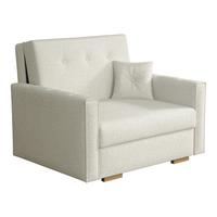 SCHLAFSOFA Viva Sonic I - Schwarz/Naturfarben, Holz/Textil (103/85/100cm) - MIRJAN24
