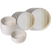 BASIC-SET Trio Creme 12-tlg. - Creme, Keramik (2/2/2cm) - Ritzenhoff Breker
