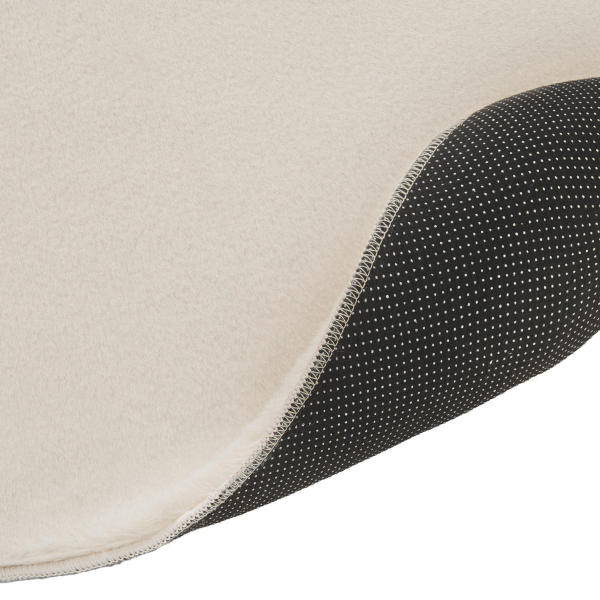 TEPPICH Hellbeige 160 cm Vantira - Beige, Kunststoff (160/160cm) - Beliani