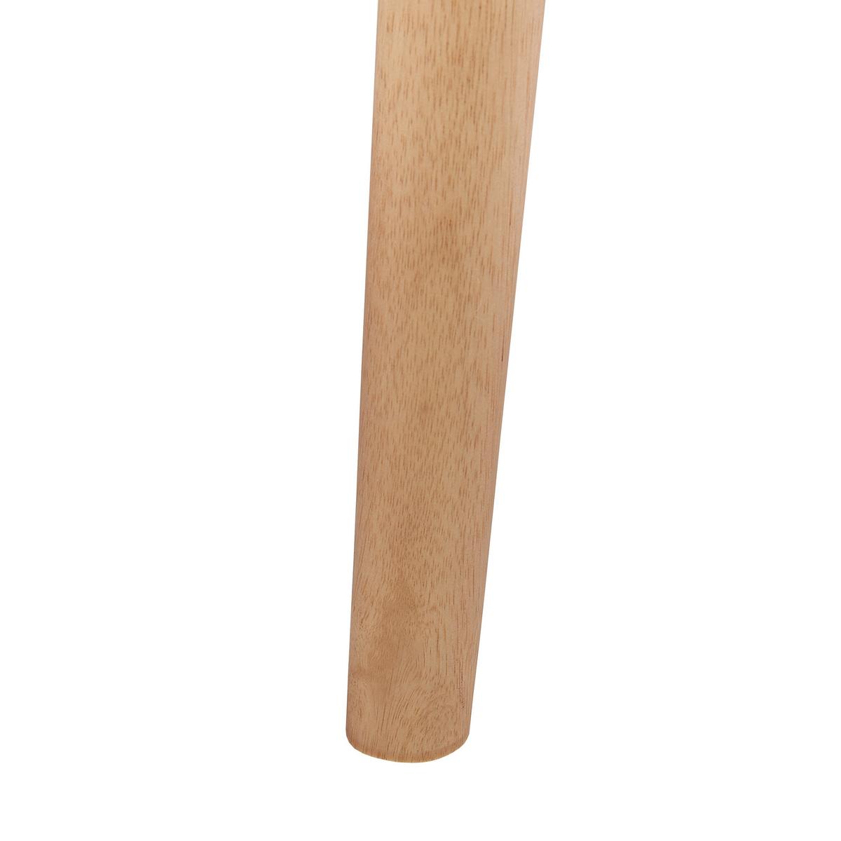 SESSEL Bouclé Hellbraun/Weiß Esrum - Weiß, Textil (62/79/80cm) - Beliani
