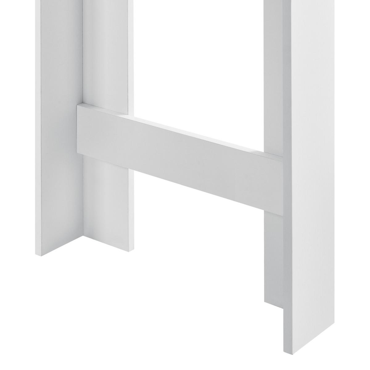 BARTISCH Kouvala - Weiß, Holzwerkstoff (50/110/103cm) - [en.casa]