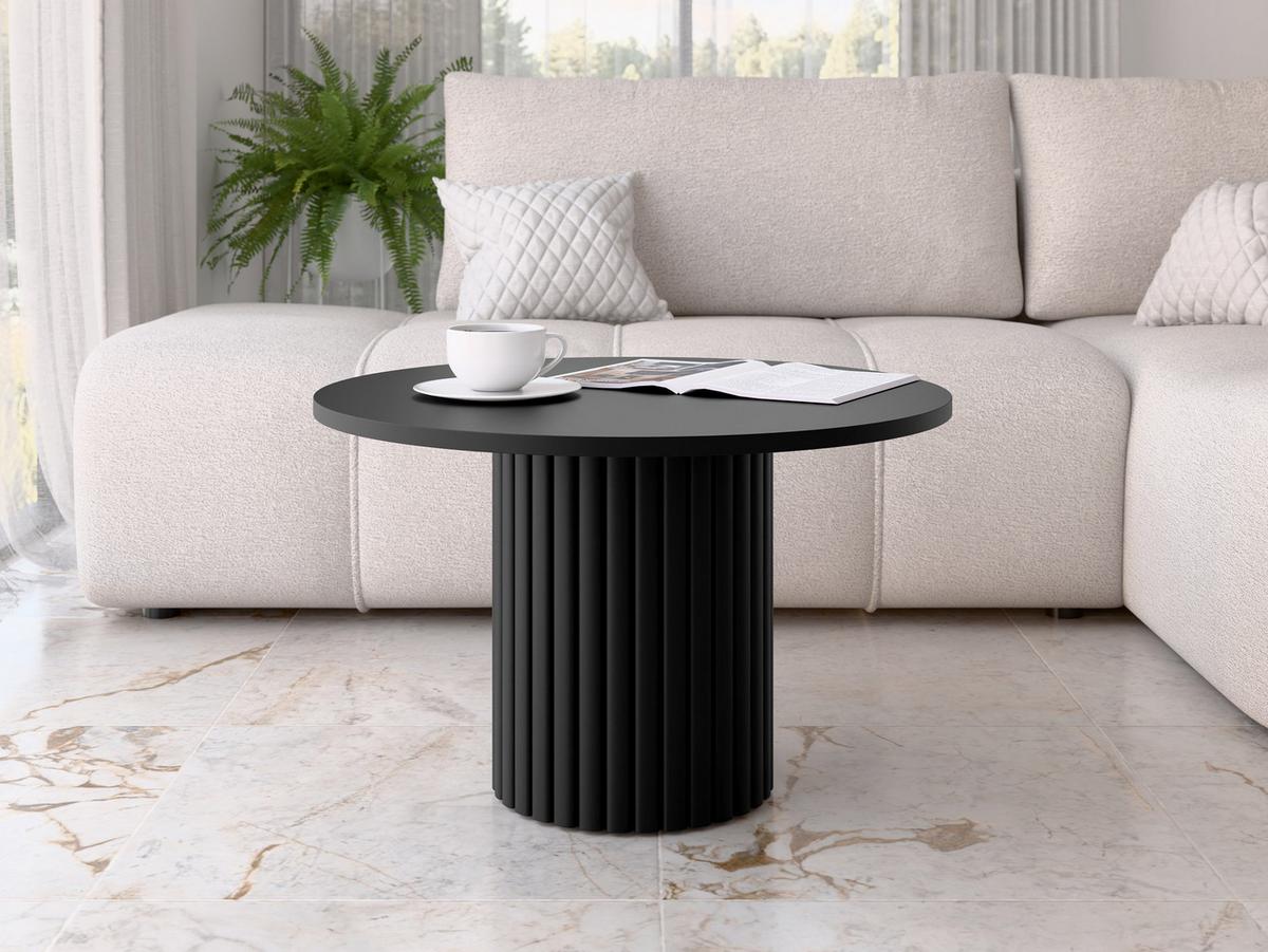 COUCHTISCH STK M16 - Schwarz, Metall (67/67/42cm) - MIRJAN24