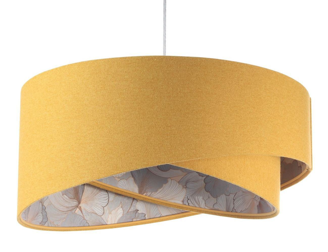 HÄNGELEUCHTE Beige 50/23 cm - Gelb, Kunststoff (50/1.3/23cm) - ONZENO