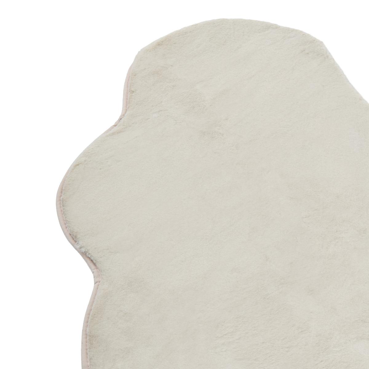 TEPPICH Hellbeige 80/120 cm Parson - Beige, Kunststoff (120/80cm) - Beliani