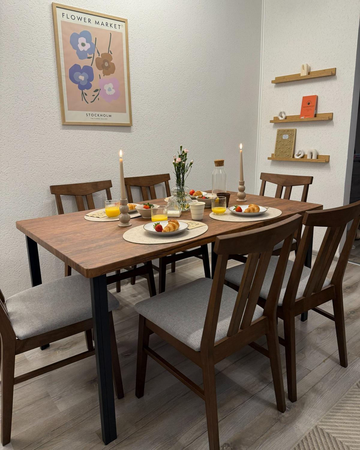 ESSZIMMERTISCH 150/90/75 cm Schwarz, Dunkelbraun Rechteckig Laredo - Schwarz, Holzwerkstoff (150/90/75cm) - Beliani