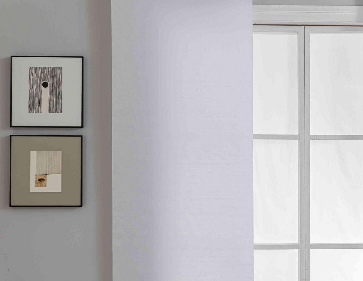 SCHIEBEGARDINE 2ER SET »New Amsterdam« HxB 245x60 cm Weiß - Weiß, Textil (60/245cm) - Gardinenbox