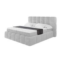BOXBETT - AURI-H3 - 160x200 Grau Lapitt - Anthrazit, Holzwerkstoff (160/200cm) - ALTDECOR