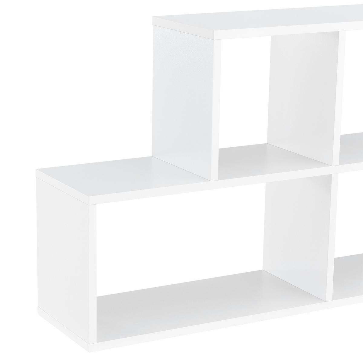 WANDREGAL Bryne - Weiß, Holzwerkstoff (100/53/19.5cm) - [en.casa]