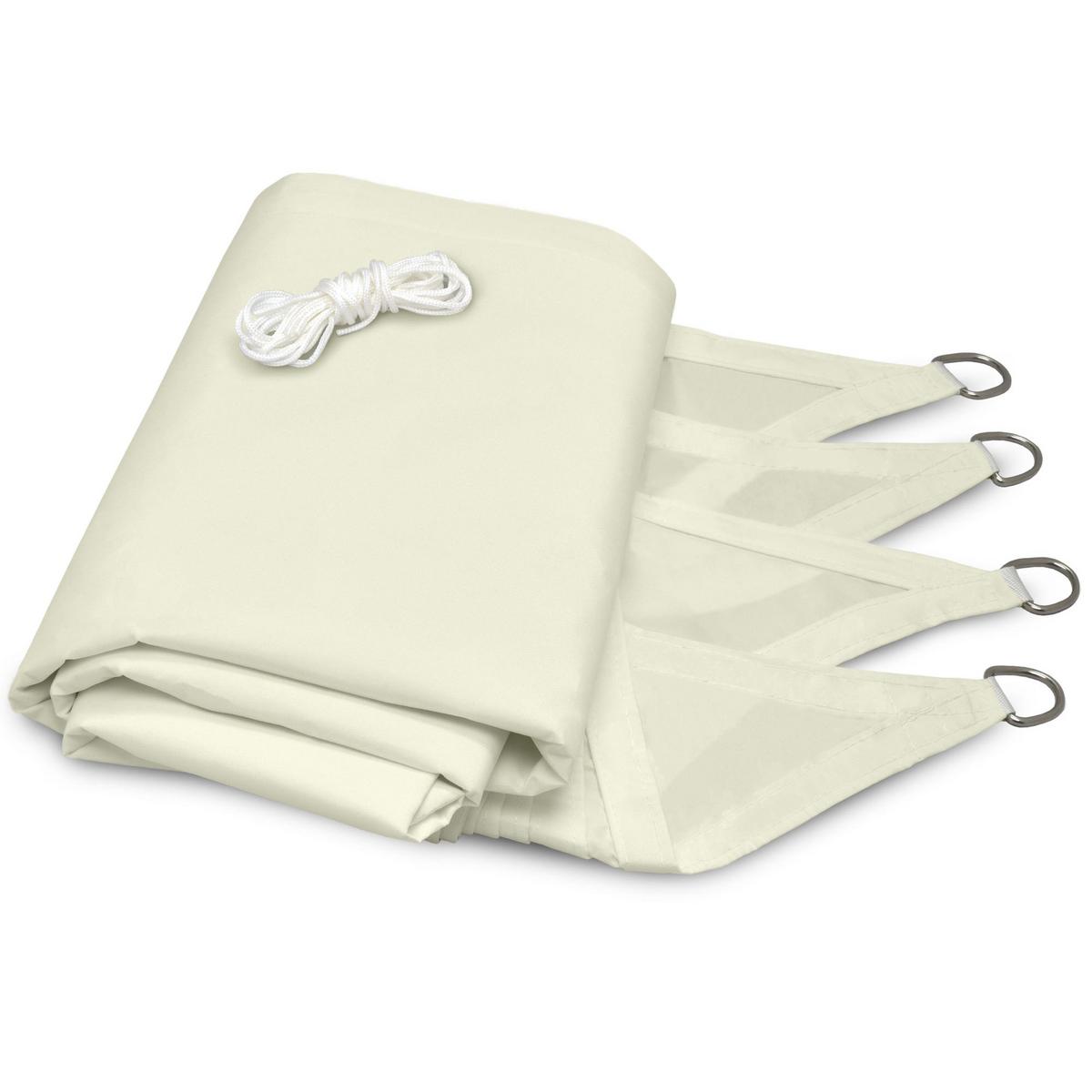 SONNENSEGEL SolVision PS9 200/300 cm rechteckig Creme PE - Creme, Kunststoff (300/200cm) - Sol Royal