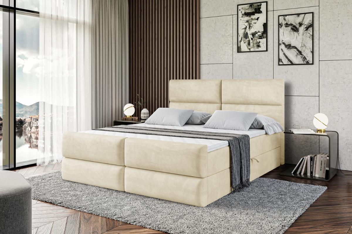 BOXBETT BOXI3-Z - 180x200 cm - H3 - Beige - Beige, Holzwerkstoff (180/200cm) - ALTDECOR
