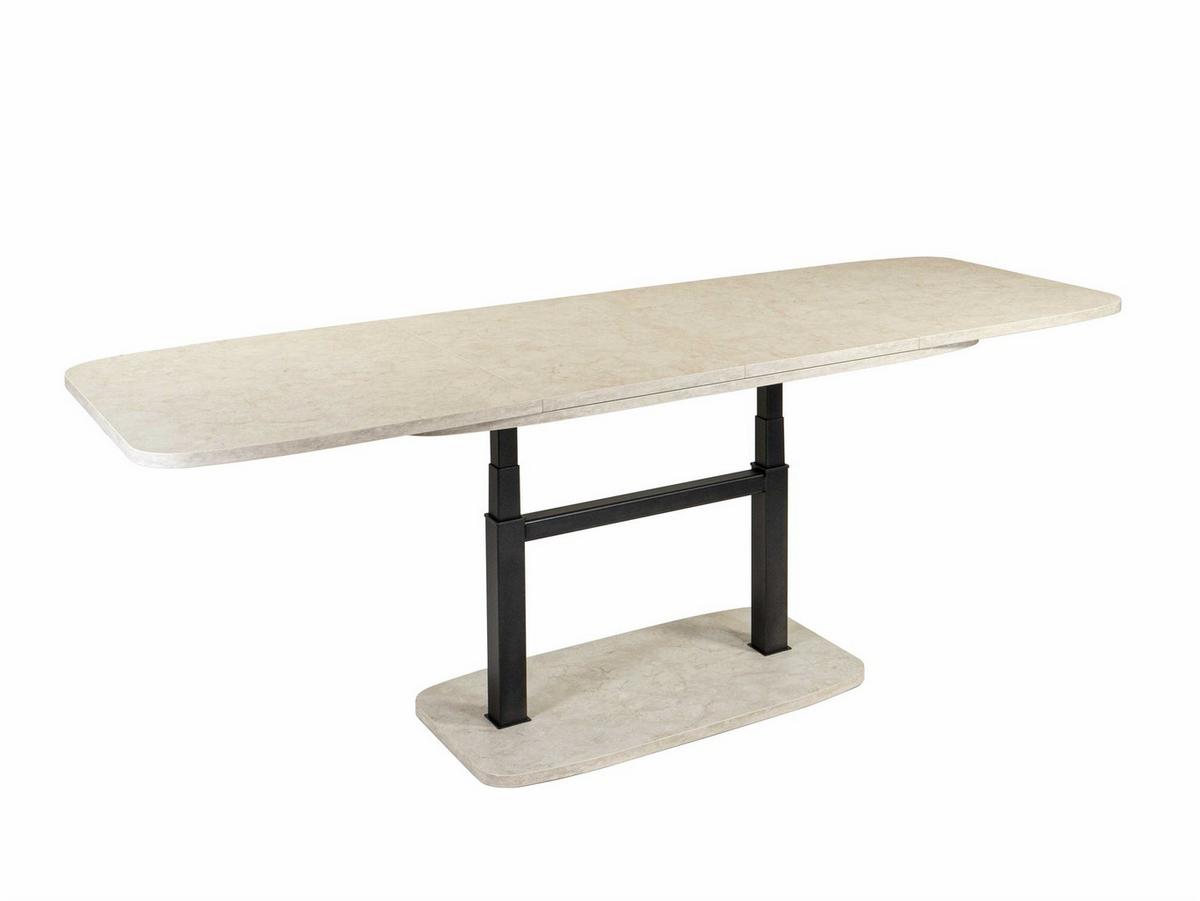 COUCHTISCH höhenverstellbar ausziehbar Cora 110x53x63 Muschel-Sand - Sandfarben, Holzwerkstoff (110/63/63cm) - 58aufmkessel