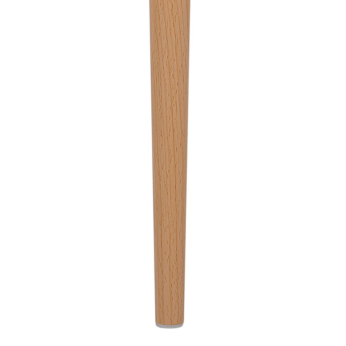 ESSZIMMERSTUHL 2er-Set Kunststoff Weiß Bereca - Weiß, Kunststoff/Metall (57/81/54cm) - Beliani