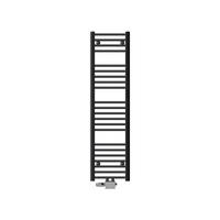 BADHEIZKÖRPER Sahara 300x1400 mm Anthrazit gerade mit Ventil Universal - Anthrazit, Metall (30/140/3cm) - LuxeBath