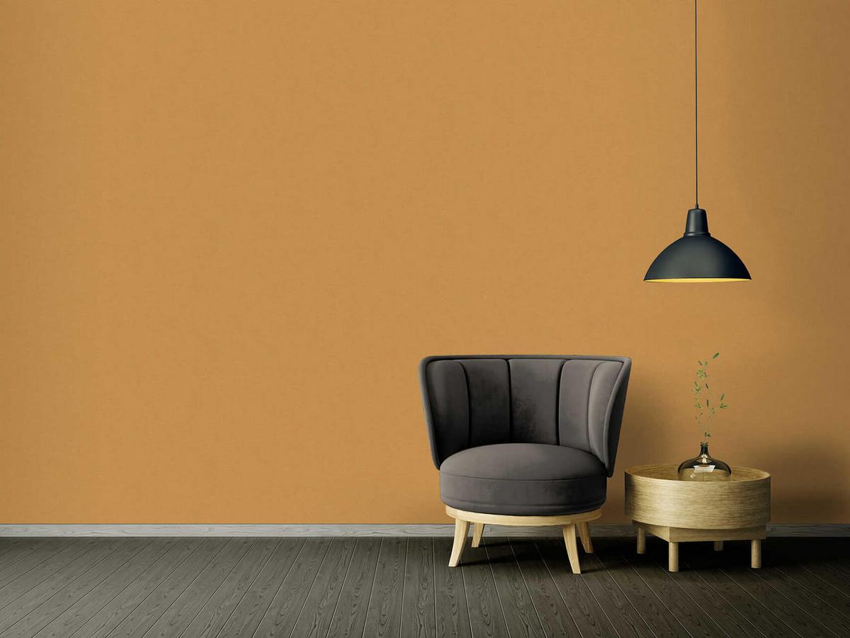 VLIESTAPETE Braun 53/1005 cm - Gelb, Textil (53/1cm) - KUNSTLOFT
