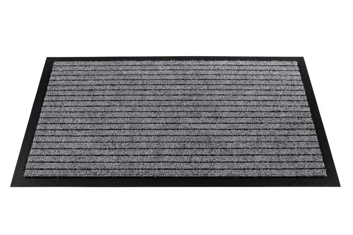 TÜRMATTE rutschfest DURA 40/60 cm - Grau, Textil (40/60cm) - rugsX