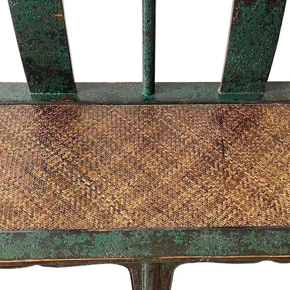 BANK aus Holz, braun, 116x60x119cm - Grün, Holz (116/119/60cm) - Wanderlust