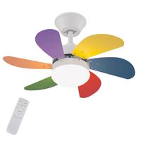 DECKENVENTILATOR Emmen II 75/75/43cm - Multicolor, Metall (75/75/43cm) - Nettlife
