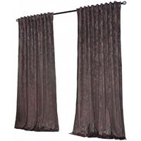 VORHANG 2ER SET MILANO STAR HxB 245x140 cm Grau Rosegold - Roségold, Textil (140/245cm) - Gardinenbox