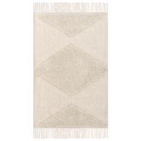 KINDERTEPPICH Beige 55/120 cm Baumwolle Khonoma - Beige, Textil (55/120cm) - Beliani