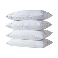 KISSENSCHONER wasserdicht 50/90 cm, 4er-Set mit Reißverschluss - Weiß, Textil (48/91cm) - Homescapes