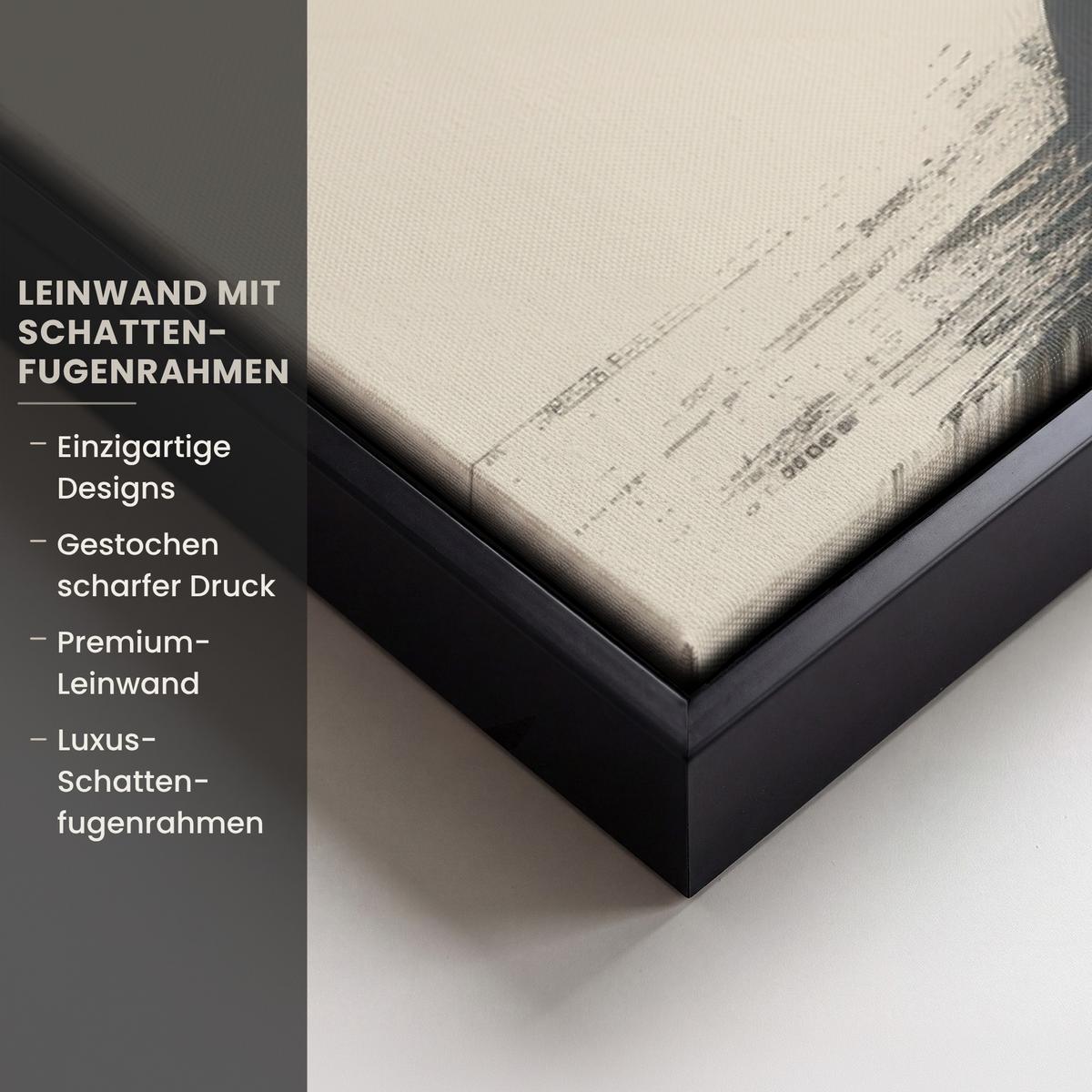 LEINWAND Bilder mit Rahmen - Frau - Hut - Farbe - 60x40 - Goldfarben, Textil (60/40cm) - MuchoWow