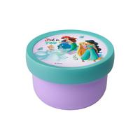 FRUCHTBOX MIT GABEL Campus Disney Princess 300 ml - Türkis/Lila, Kunststoff (6.7/10.4/6.7cm) - Mepal