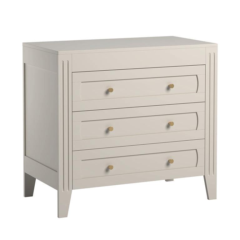 KINDERKOMMODE Milenne Beige - Beige, Holz (100/92/55cm) - Petits-meubles