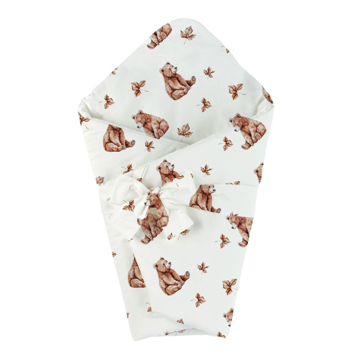 BABY Bambus-Bettwäsche Bärchen - Weiß, Textil (75/75cm) - waldin