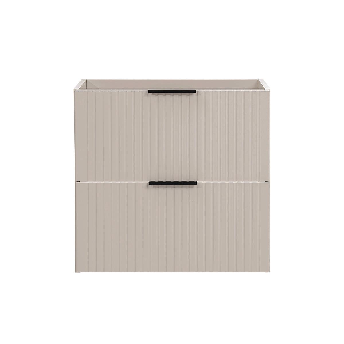 WASCHTISCHUNTERSCHRANK 60.2cm Adriel Kaschmir - Beige, Holzwerkstoff (60.2/57/46cm) - Petits-meubles