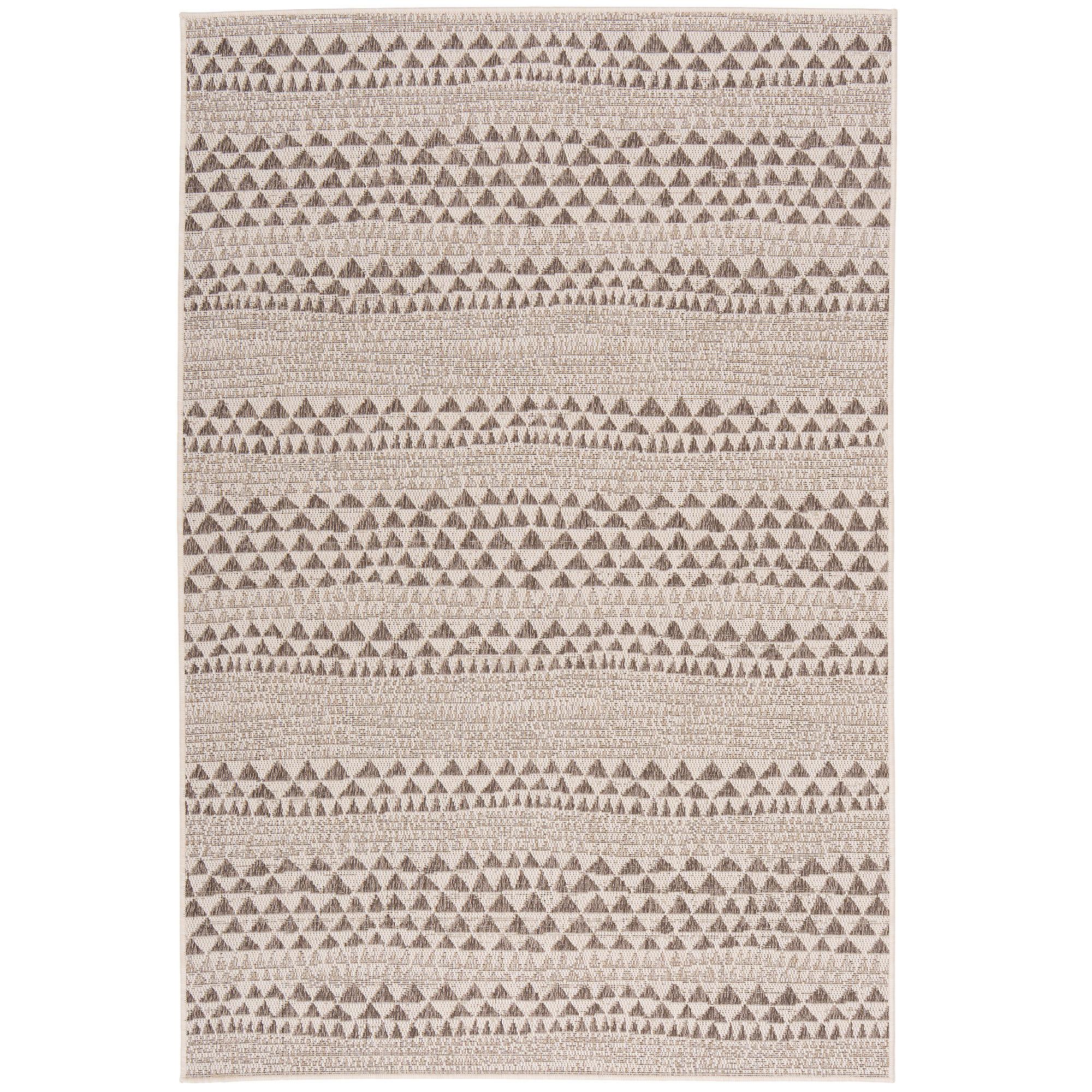 IN- UND OUTDOOR TEPPICH CARPETTO - Beige, Textil (133/190cm) - Pergamon