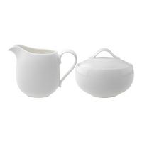 MILCH & ZUCKER SET New Cottage Basic weiß 2-tlg. - Weiß, Keramik (1/2cm) - Villeroy & Boch