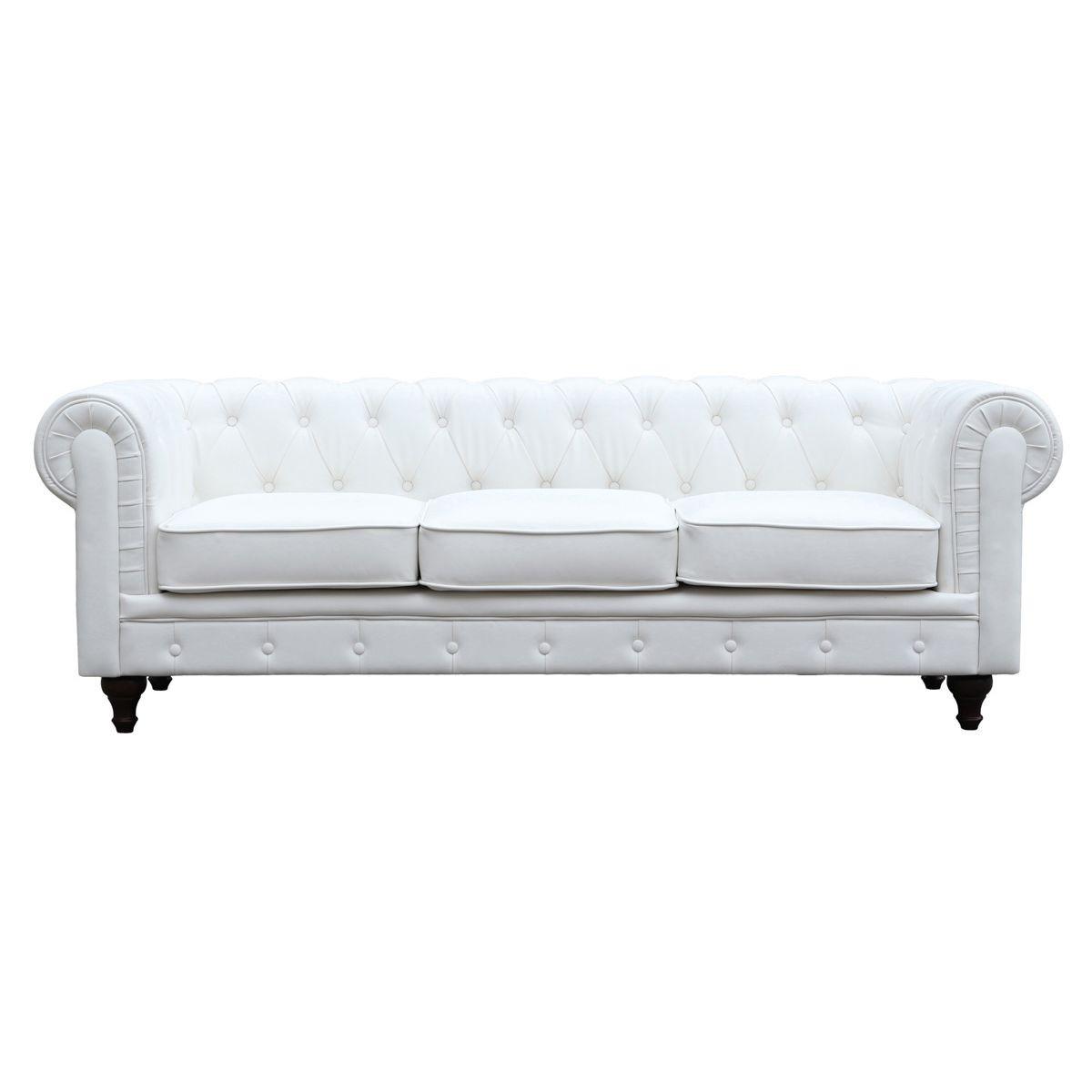 EINZELSOFA aliza weiss - Weiß, Textil (82/70/208cm) - Habitat Garten