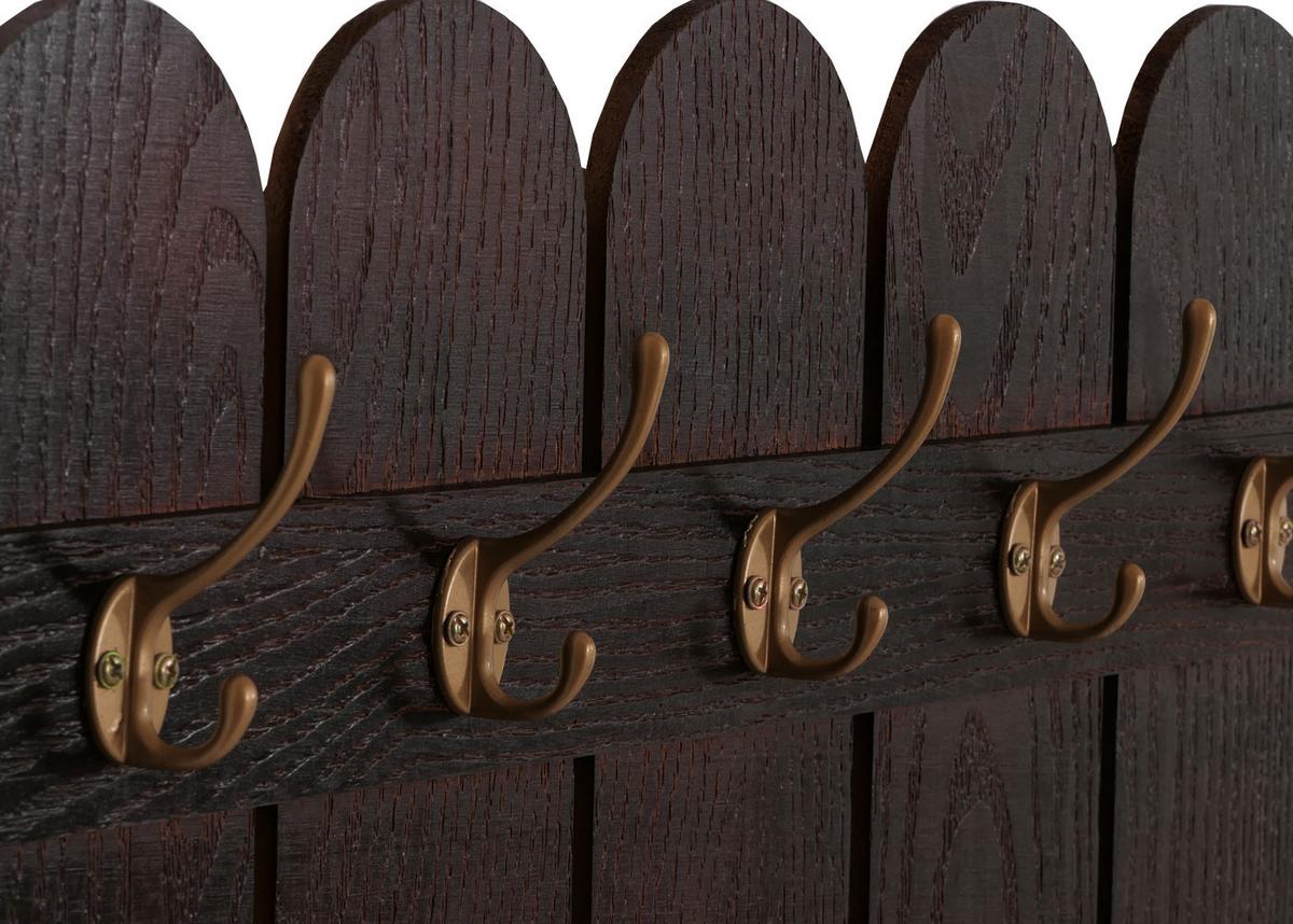 WANDGARDEROBE Braun - Braun, Holz (60/86/3cm) - MCW