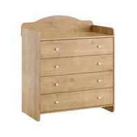 WICKELKOMMODE Megeve Holz - Braun, Holzwerkstoff (90.4/105.4/51.7cm) - Petits-meubles