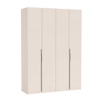 FALTTÜRENSCHRANK Omodeo 170 cm breit in Kaschmir – mit WingLine-Falttüren - Beige, Holzwerkstoff (170/240/58cm) - AX Living