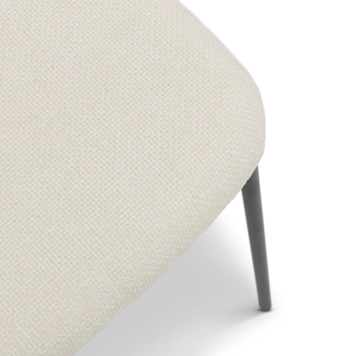 ESSZIMMERSTÜHLE TOLEDO 4er-Set weiß - Weiß, Textil (44/78/49cm) - IDIMEX
