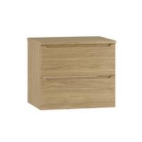 WASCHTISCHUNTERSCHRANK 60.6cm Viggo Holz - Braun, Holzwerkstoff (60.6/52.2/46.5cm) - Petits-meubles