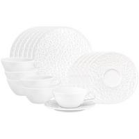 TEESERVICE Nori Home weiß 18-tlg. - Weiß, Keramik (2/2/2cm) - Seltmann Weiden