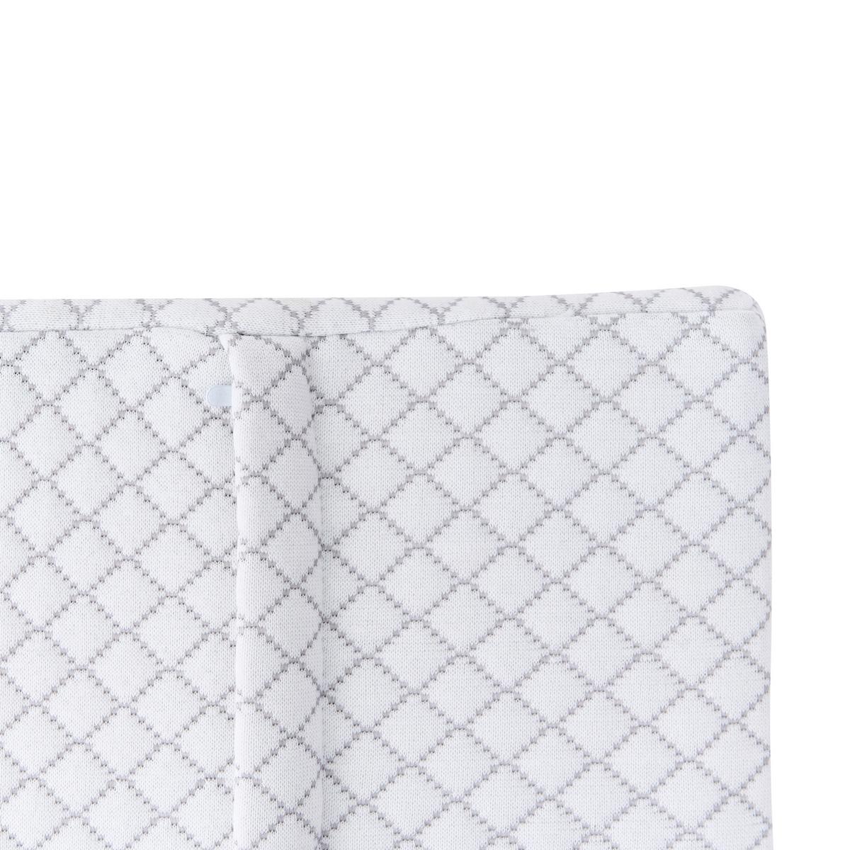 KOPFKISSEN Weiß 30/50 cm Elgon - Weiß, Textil (50/30cm) - Beliani