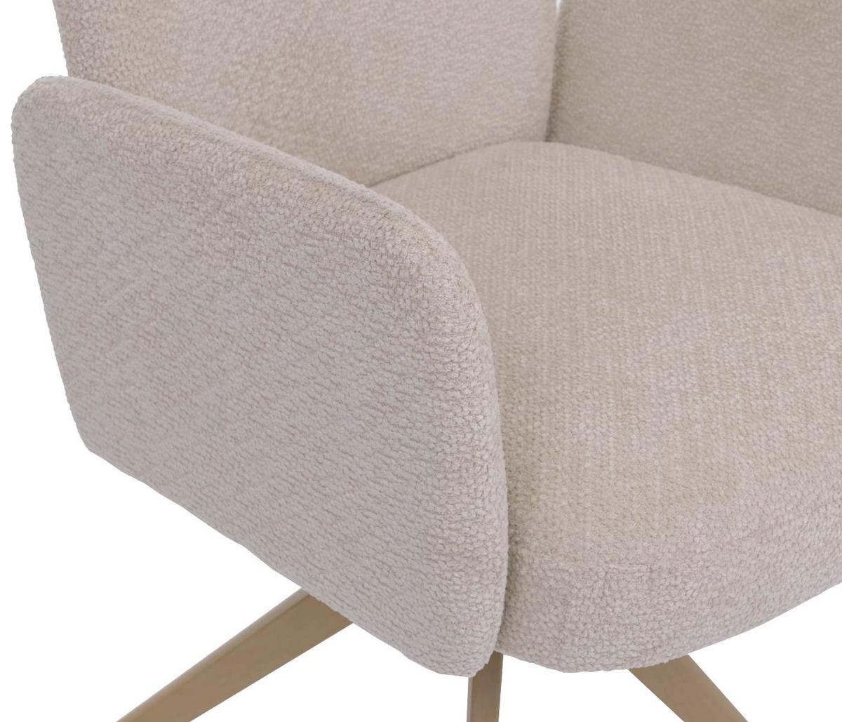 ESSZIMMERSTUHL Beige - Beige, Textil (63/92/58cm) - MCW