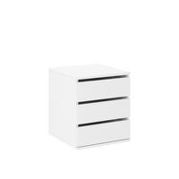 SCHUBKASTENEINSATZ Storicos Weiß 38,6/51,3/50 cm - Modern - Weiß, Holzwerkstoff/Kunststoff (38.6/51.3/50cm) - AX Living