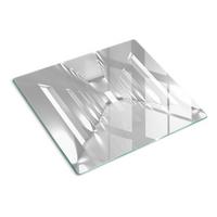 GLASPLATTE 60x52 cm Korridor - Weiß, Glas (60/0.4/52cm) - TULUP