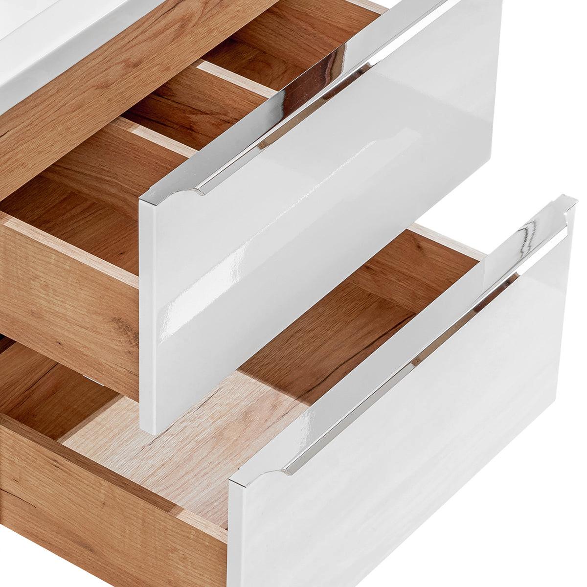 WASCHTISCHUNTERSCHRANK 60cm April Weiß - Weiß, Holzwerkstoff (60/57/46cm) - Petits-meubles