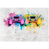TAPETE Kinderzimmer Junge Gaming Vlies Fototapete 400x280 - Multicolor, Papier (400/280cm) - Wallarena