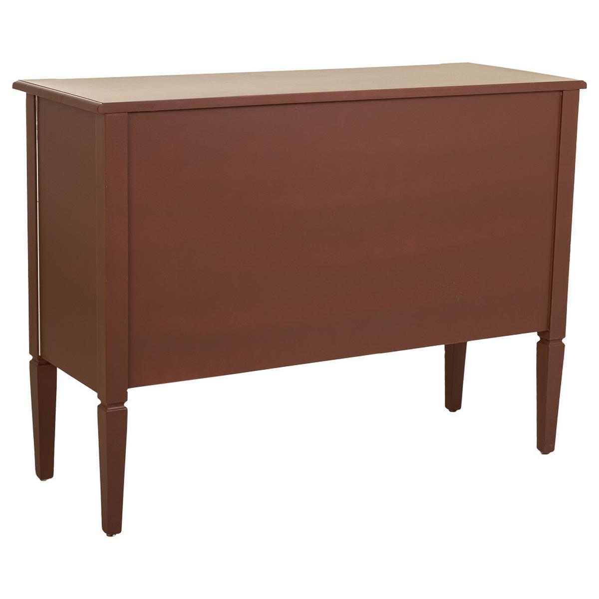 SIDEBOARD Sideboard aus Holz und Rattan braun, 106x40x78 cm - Braun, Holz (106/78/40cm) - Wanderlust