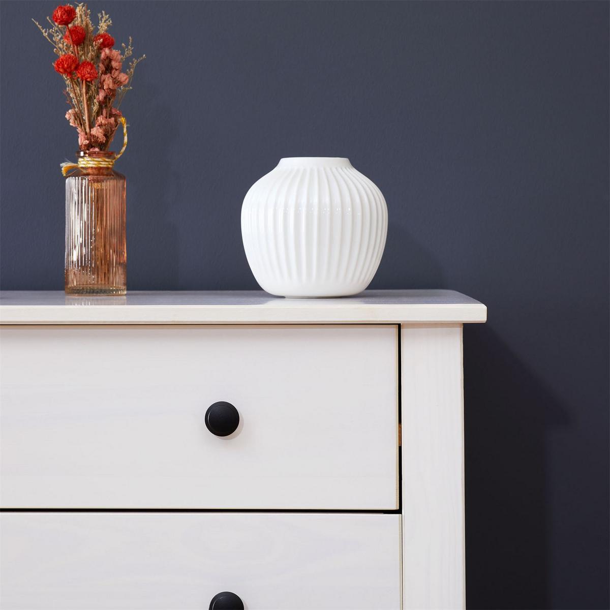KOMMODE PAULO weiß - Weiß, Holz (80/74/40cm) - CARO-Möbel