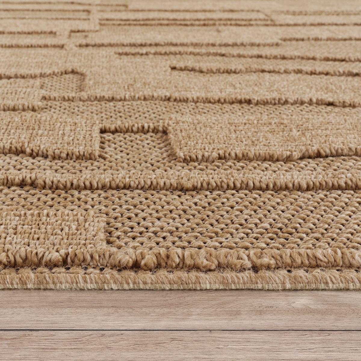 OUTDOORTEPPICH Boho Beige 80 x 150 cm - Beige, Kunststoff (80/150cm) - TT Home