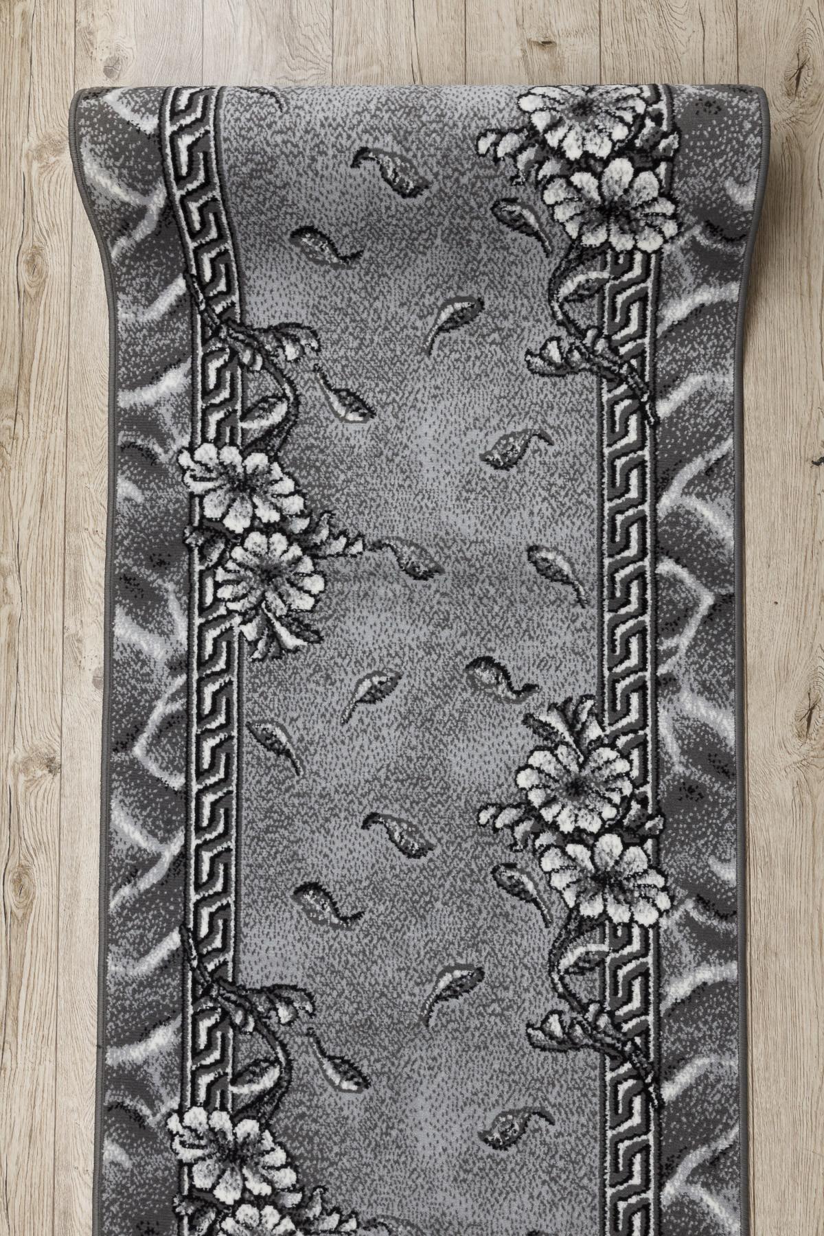 LÄUFER BCF MORAD 100/120 cm - Grau, Textil (100/120cm) - rugsX